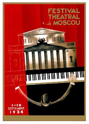 Moscow Theatre Festival (French language) 1934