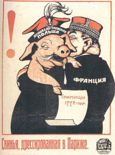 A pig, trained in Paris.