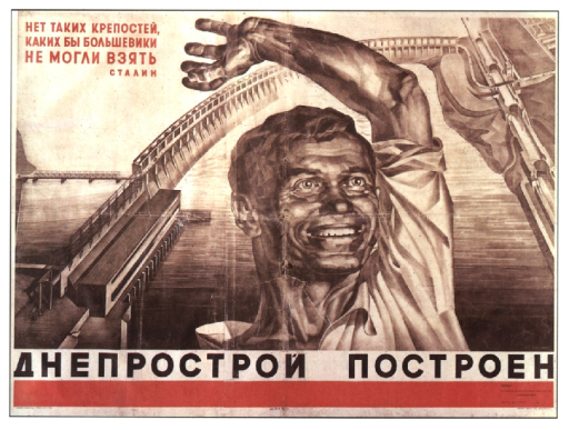The Dneprostroy has been built. 1932