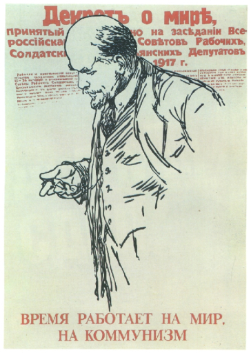 Time is working for peace. For communism.