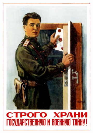 Strictly keep the state and military secrets! 1952