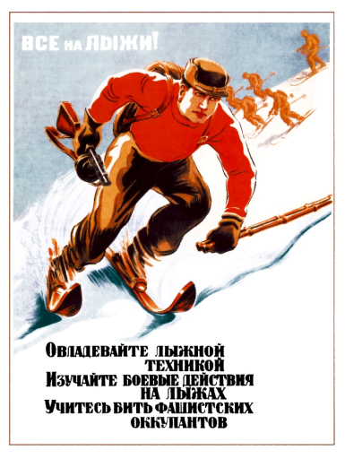Everyone to skis! 1942