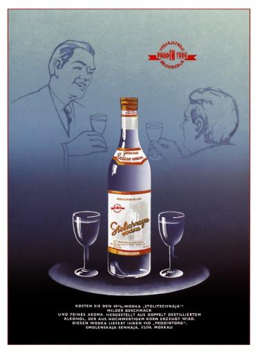 Stolichnaya vodka 1965