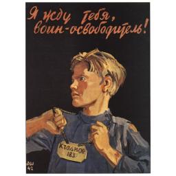 I am waiting for you, soldier - the liberator!