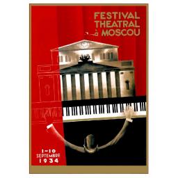 Moscow Theatre Festival (French language) 1934