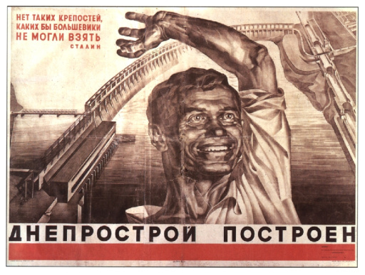 The Dneprostroy has been built. 1932