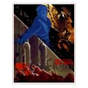 Movie poster  'October' directed by S. Eisenstein