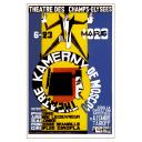 Concert Tour Poster of Kamerny Theatre of Moscow (French language)