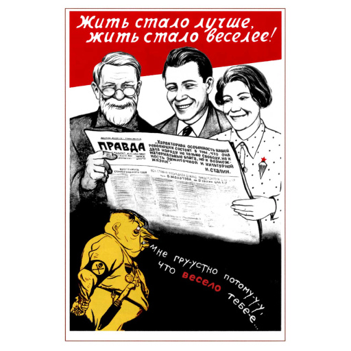 Living has become better, living has become happier!  1936