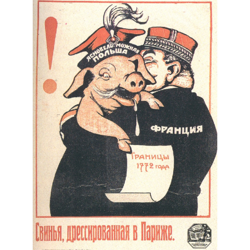 A pig, trained in Paris.