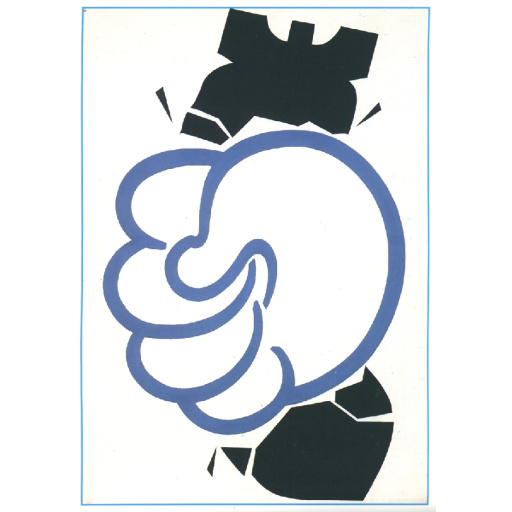 A dove of peace is squeezing a bomb like a fist.