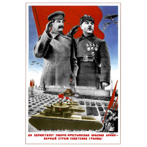 Stalin and Klement Voroshilov 1935