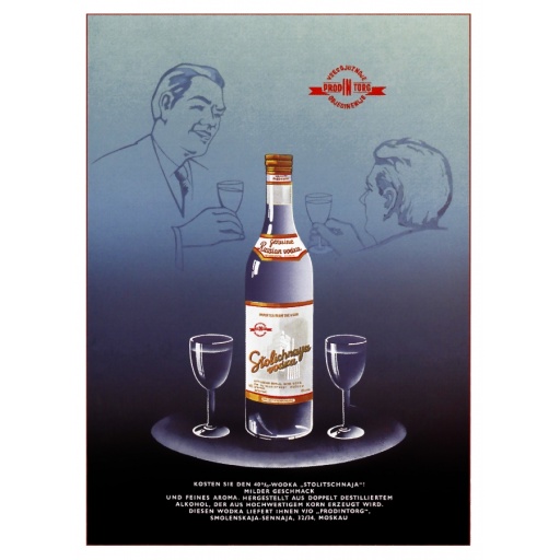 Stolichnaya vodka 1965